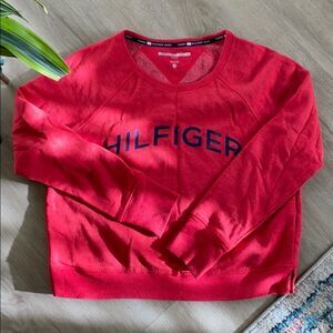 Red sweatshirt Hilfiger